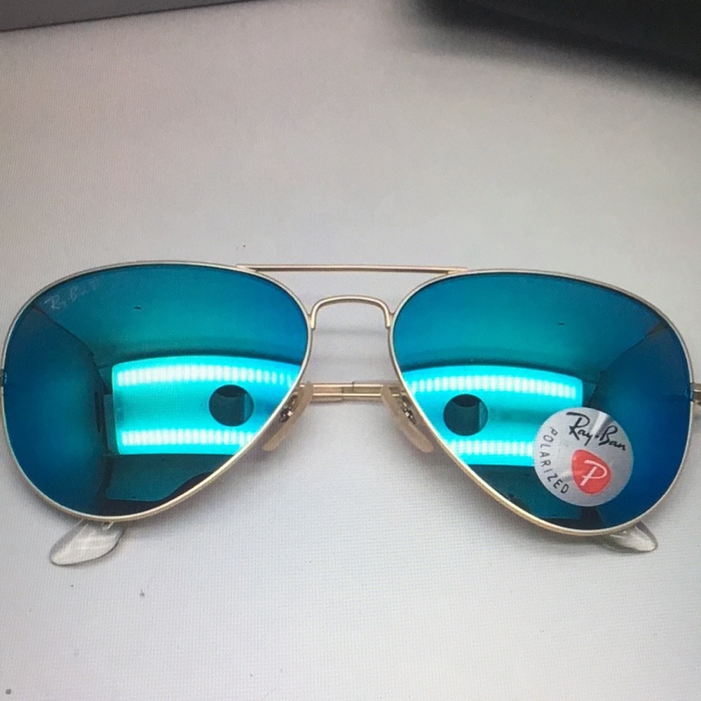 Ray-Ban Blue Aviator Sunglasses